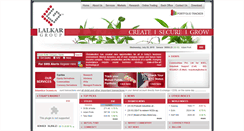 Desktop Screenshot of lalkarsecurities.com